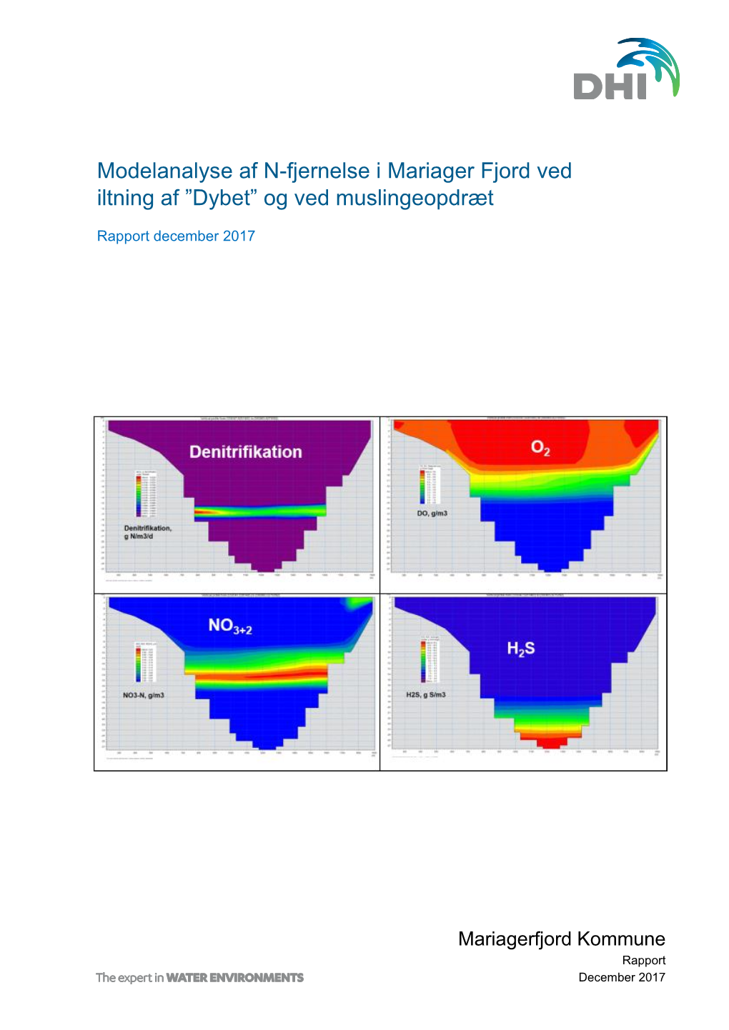 Modelanalyse Af N-Fjernelse I Mariager Fjord Ved Iltning Af ”Dybet” Og Ved Muslingeopdræt