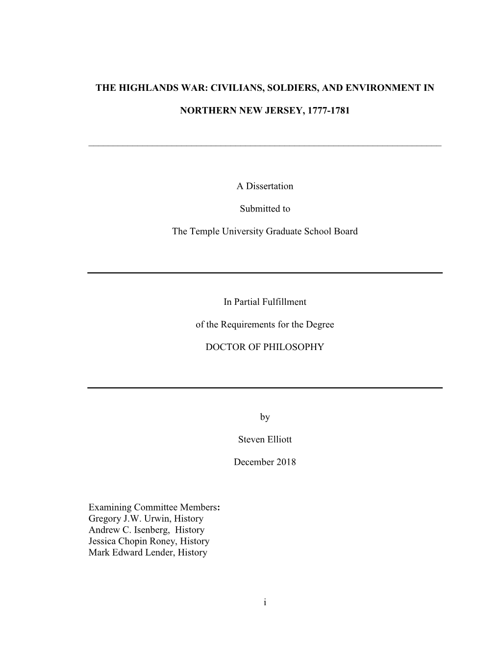 Civilians, Soldiers, and Environment in Northern