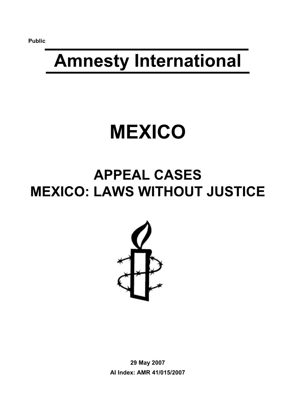 Laws Without Justice: Appeal Cases