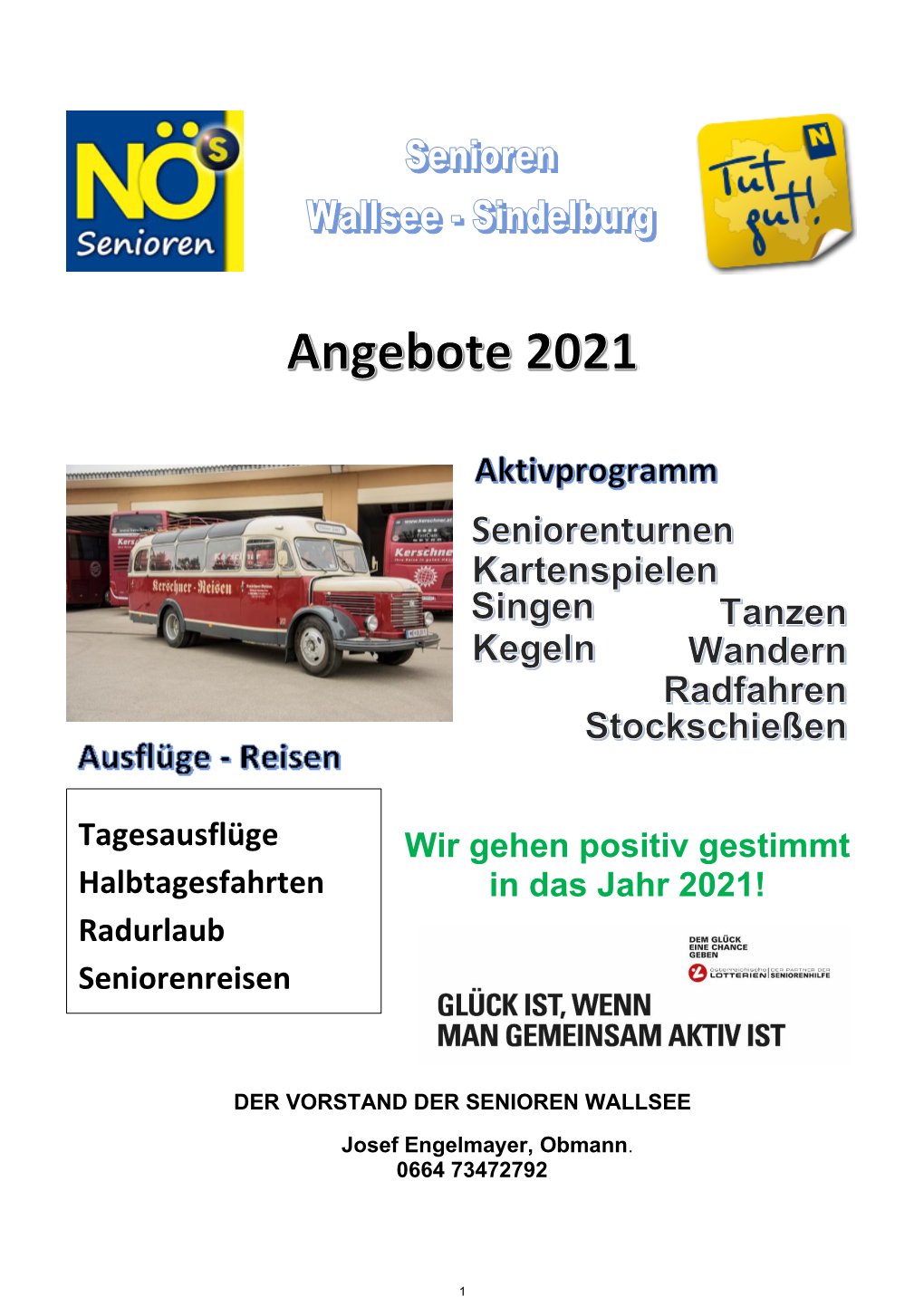 Wir Gehen Positiv Gestimmt in Das Jahr 2021!