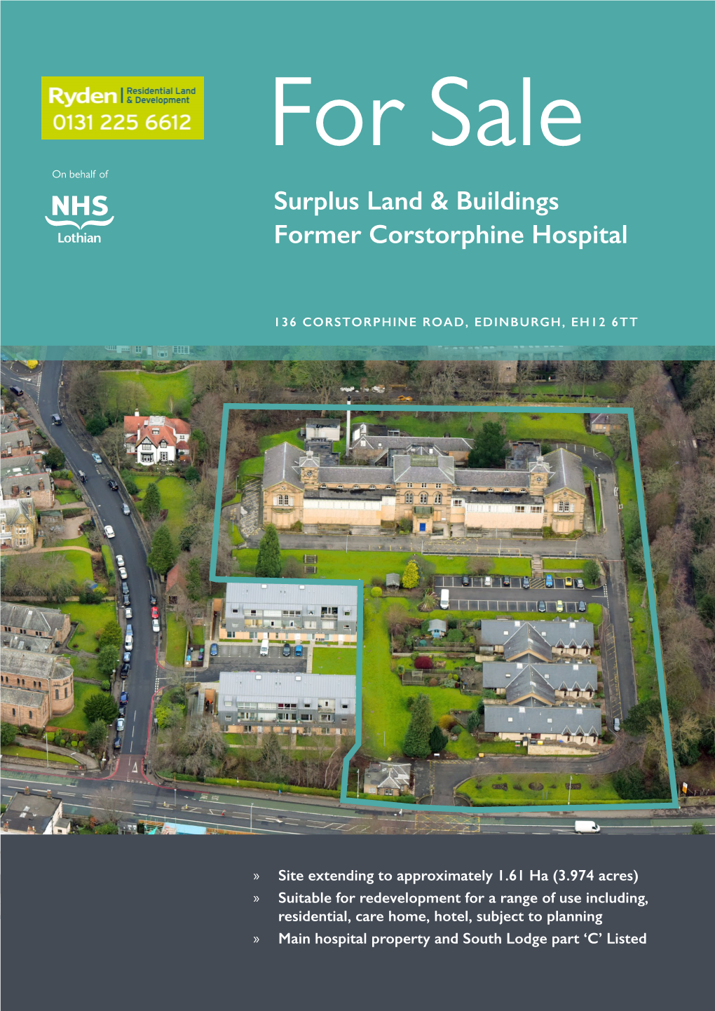 Surplus Land & Buildings Former Corstorphine Hospital