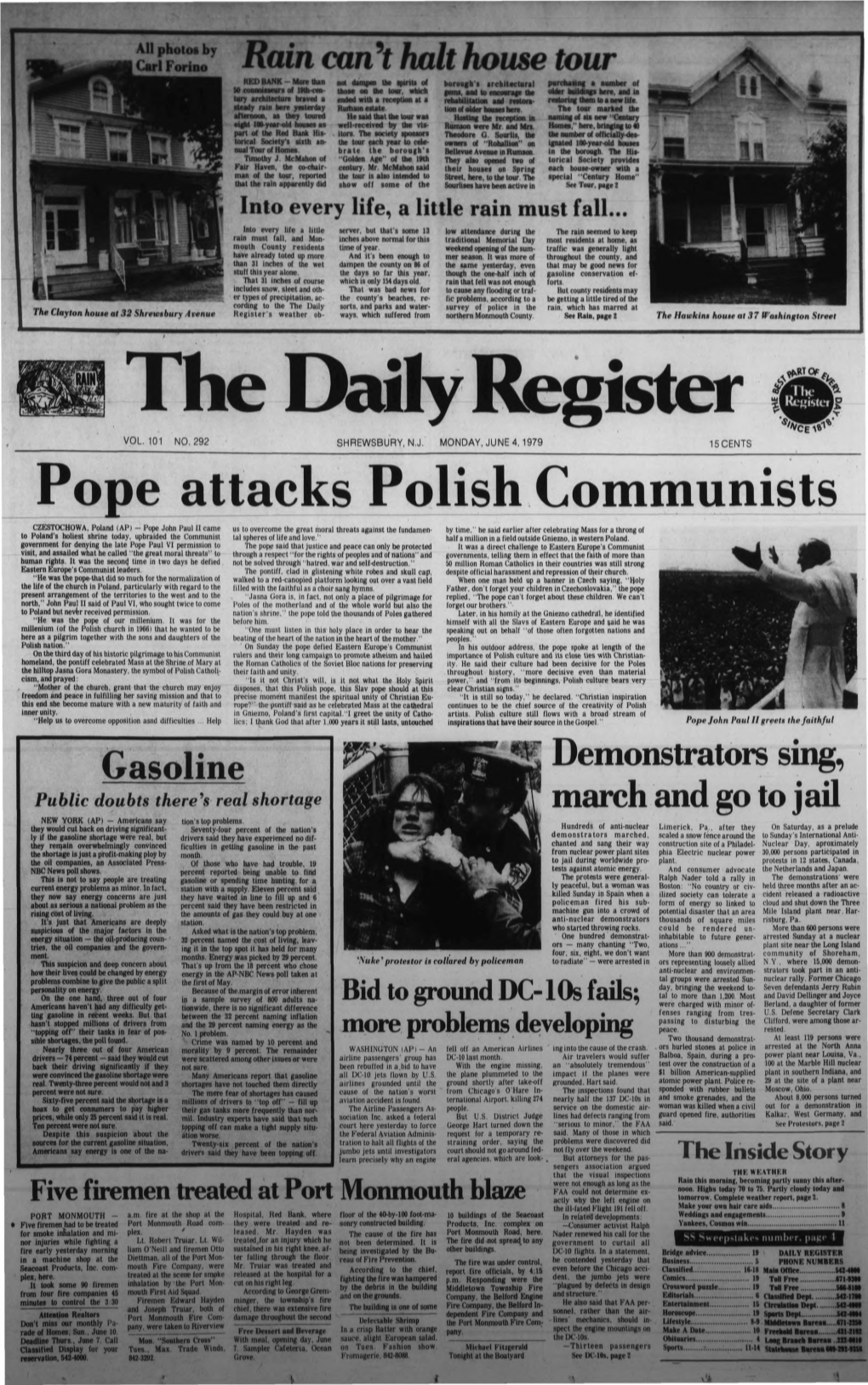 Pope Attacks Polish Communists