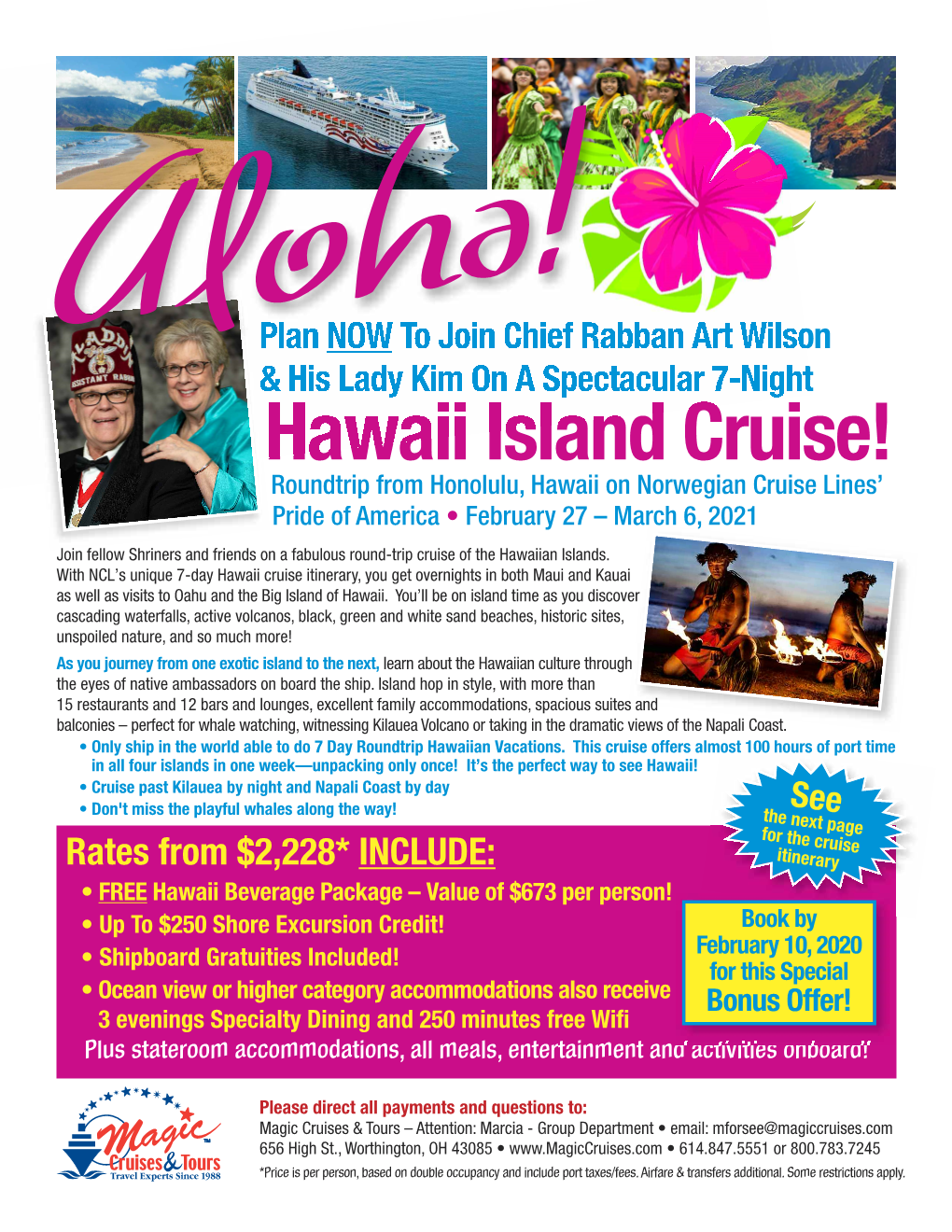 Hawaii Island Cruise!