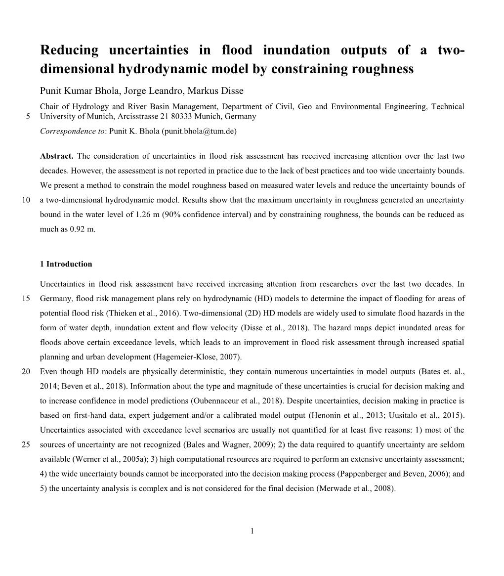 Reducing Uncertainty Bounds by Constraining Model Roughness