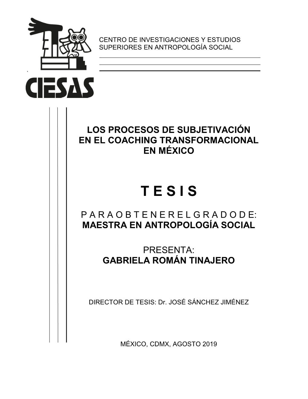 Los Procesos De Subjetivación En El Coaching Transformacional En México Tesis