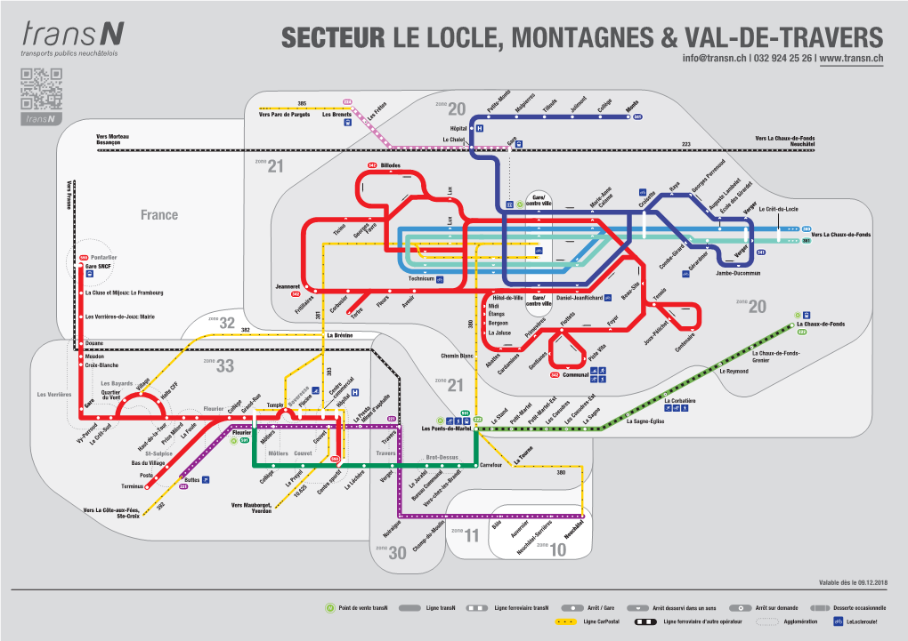 Secteur Le Locle, Montagnes & Val-De-Travers