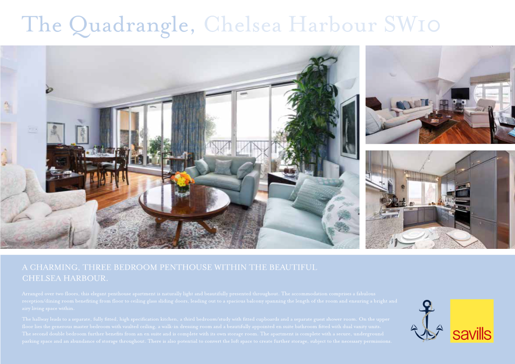 The Quadrangle, Chelsea Harbour SW10