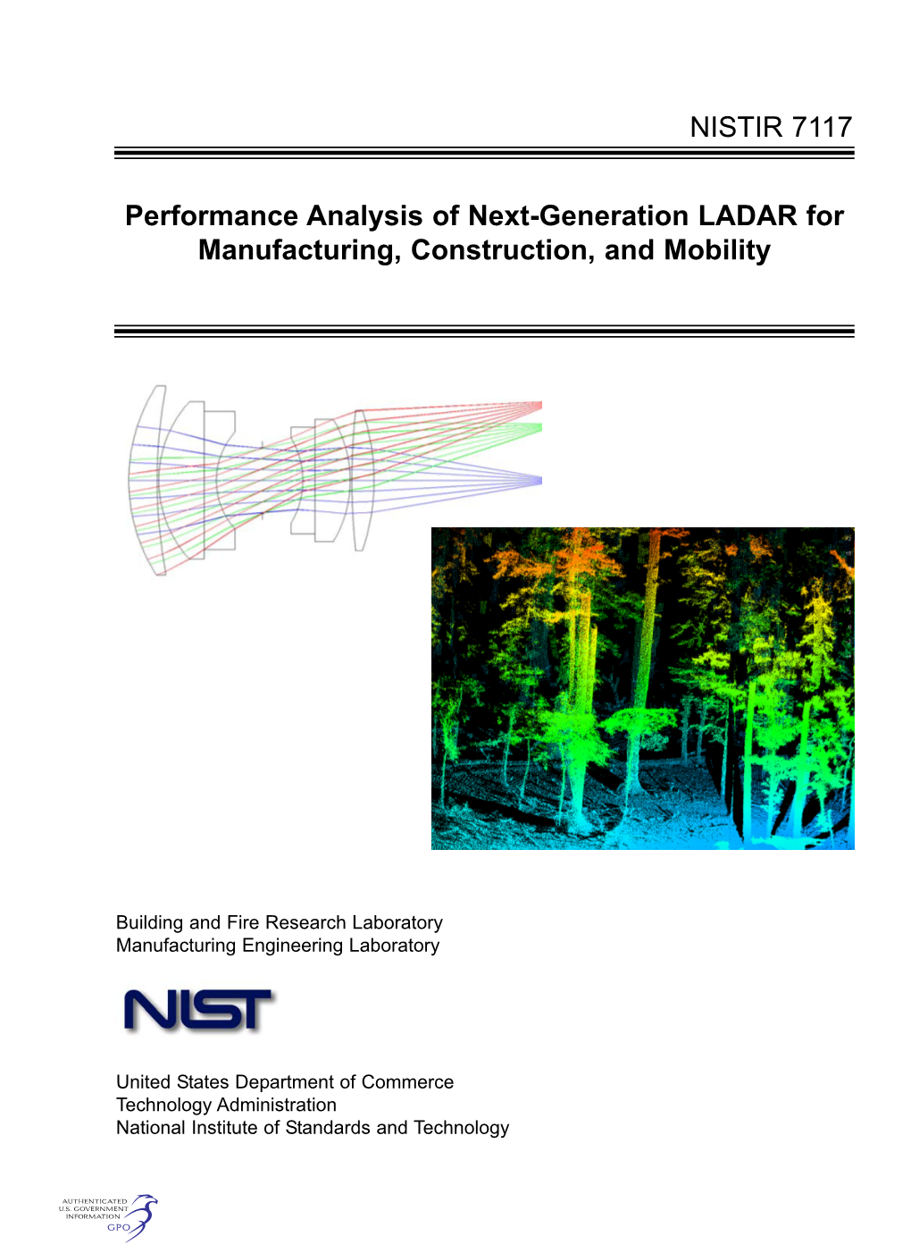 Performance Analysis of Next-Generation LADAR for Manufacturing, Construction, and Mobility