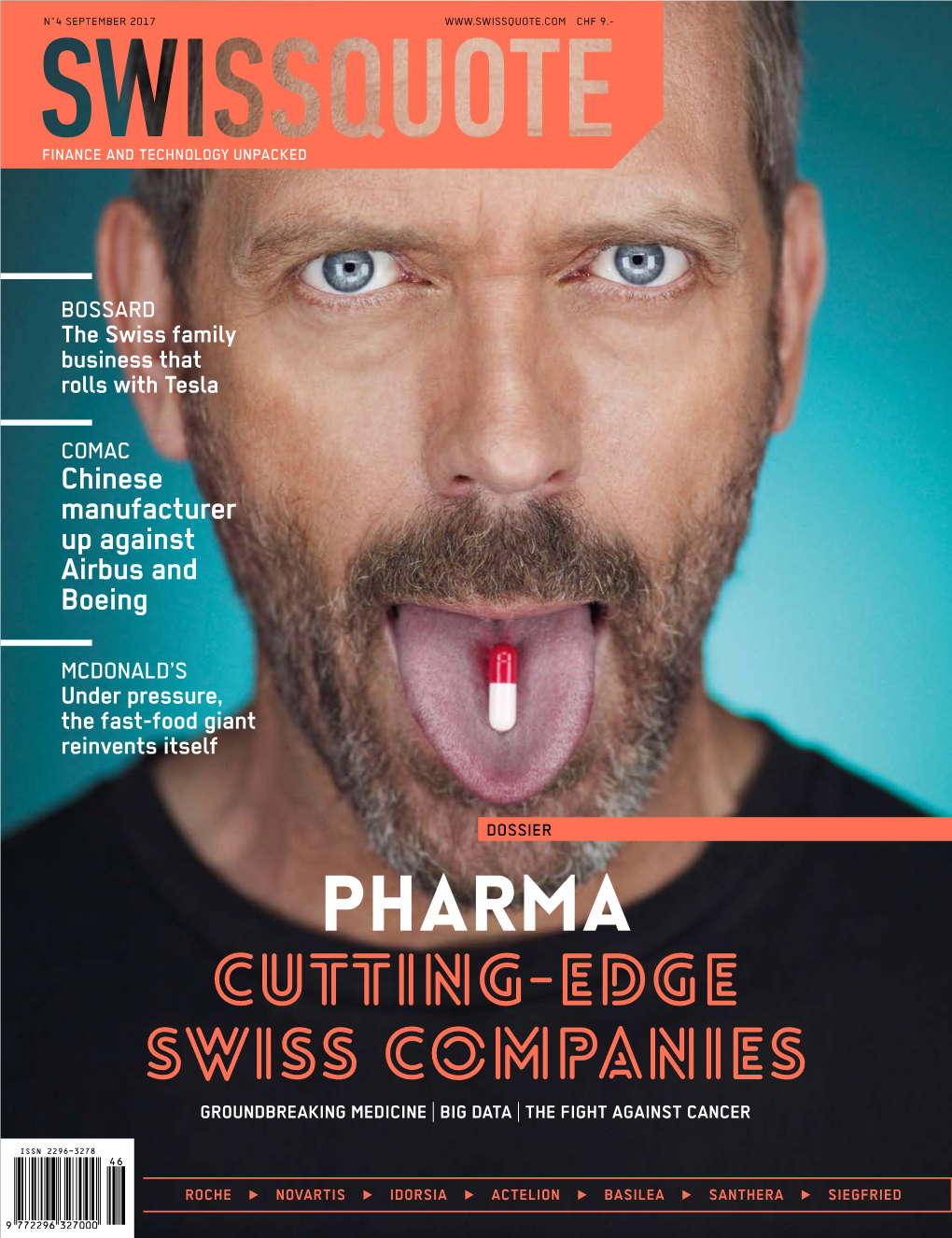 Pharma Cutting-Edge Swiss Companies Groundbreaking Medicine | Big Data | the Fight Against Cancer