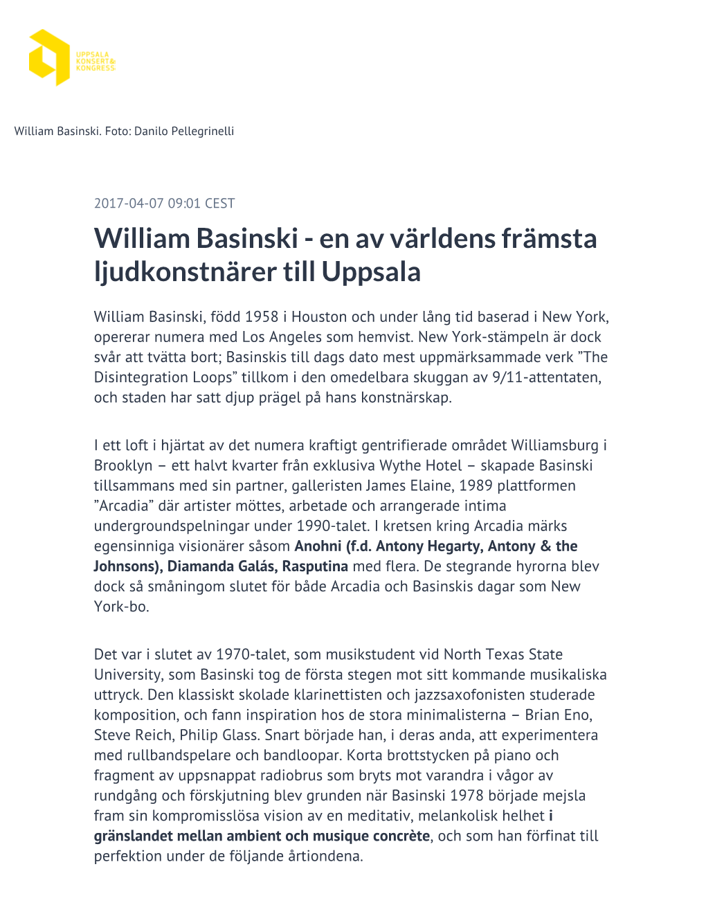 William Basinski