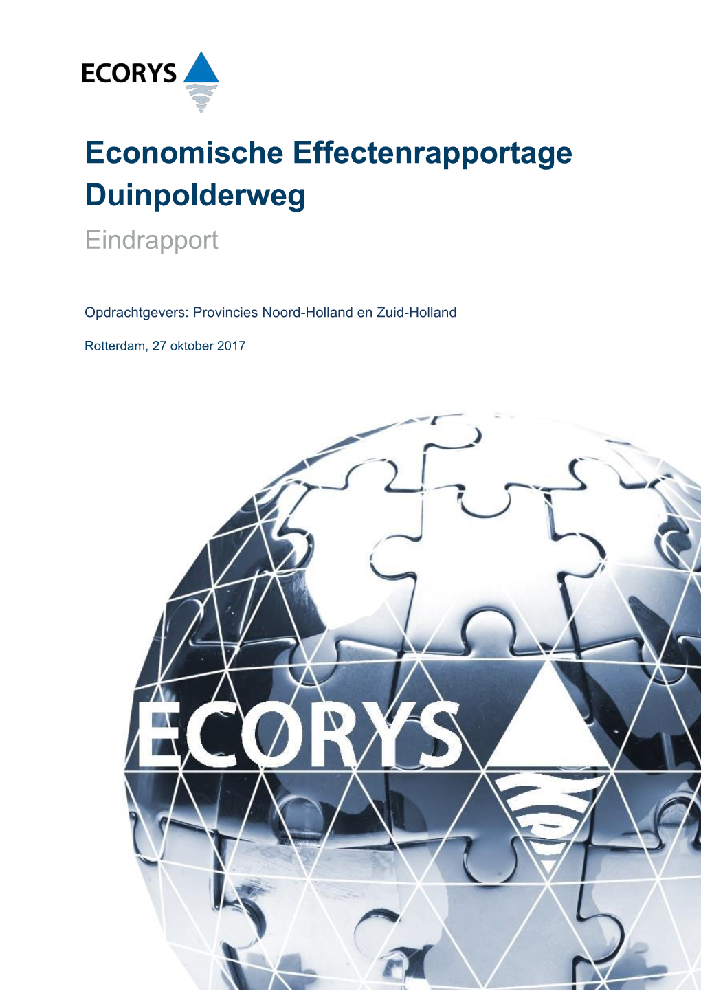 Economische Effectenrapportage Duinpolderweg