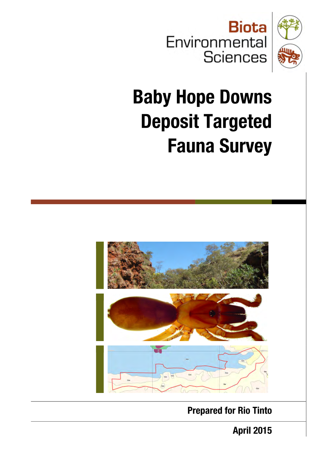 Baby Hope Downs Deposit Targeted Fauna Survey