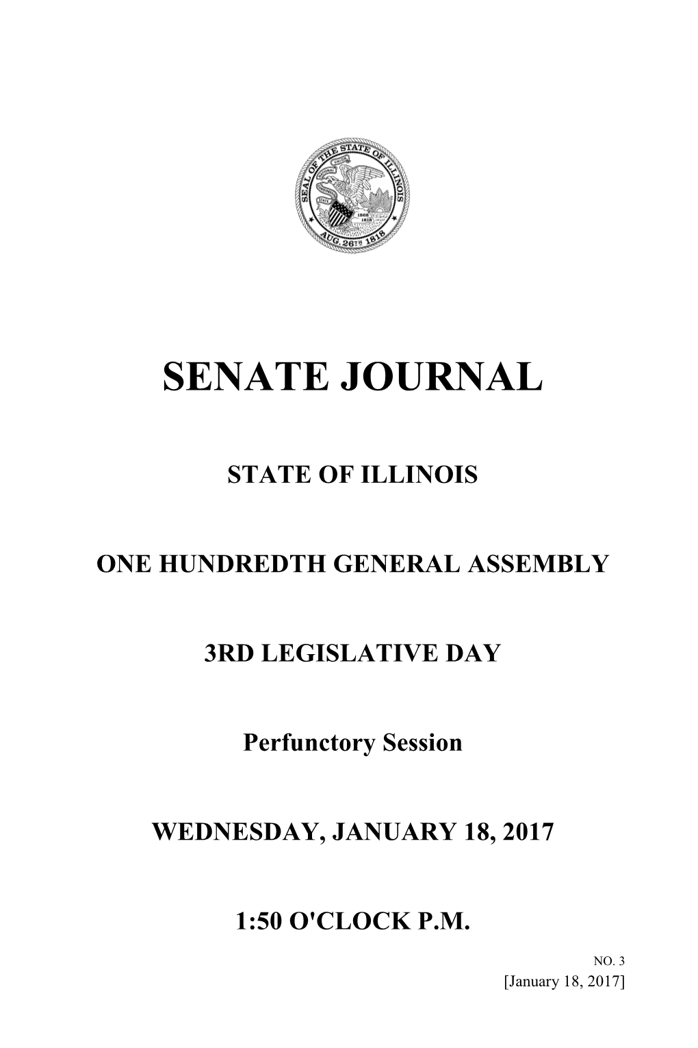 Senate Journal