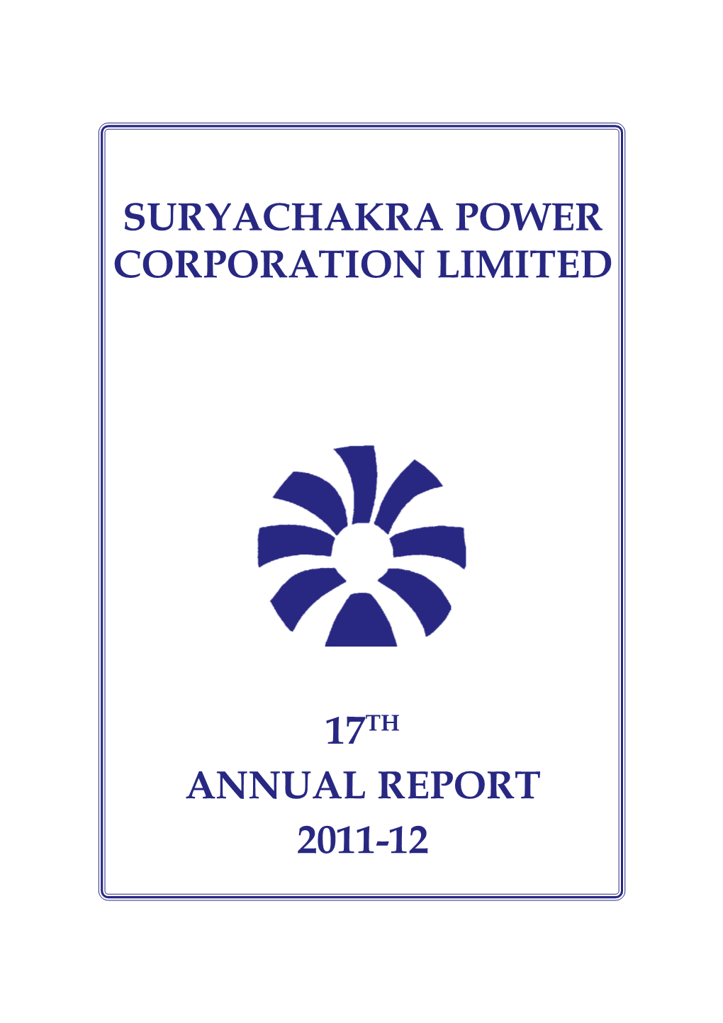 Suryachakra Power Corporation Limited 17Th