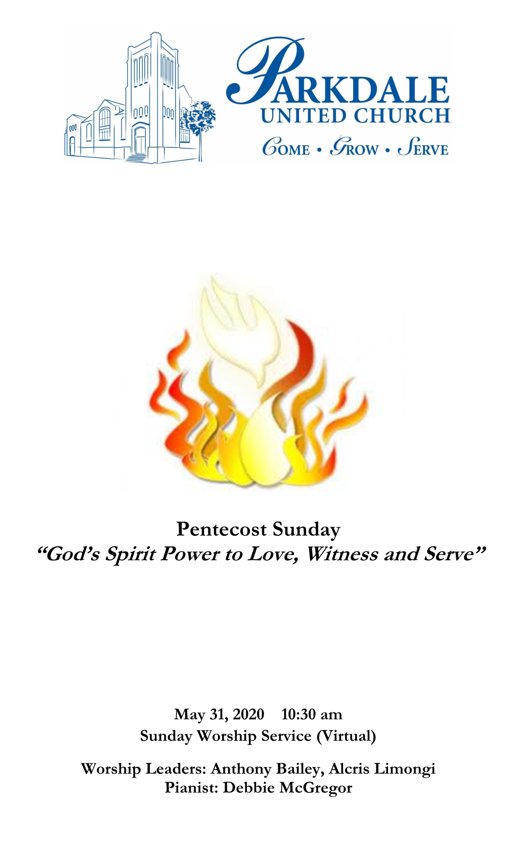 Pentecost Prayer