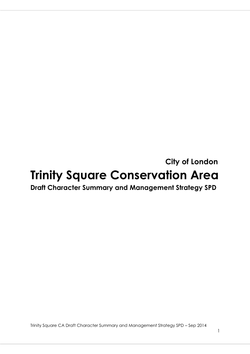 Trinity Conservation Area