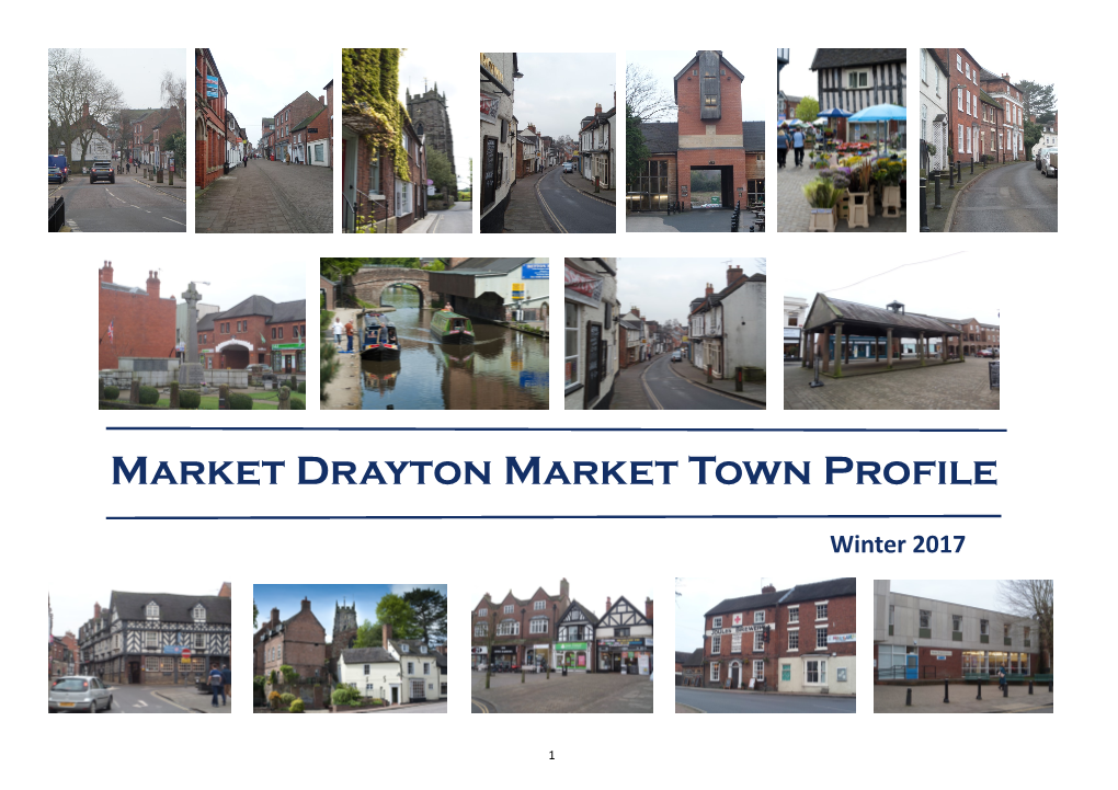 Market Drayton Market Town Profile