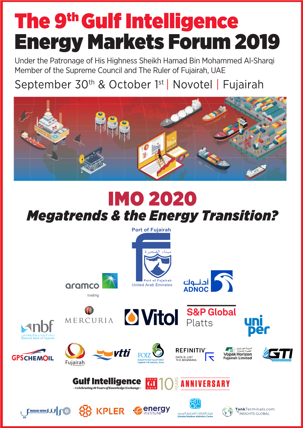 The 9Th Gulf Intelligence Energy Markets Forum 2019