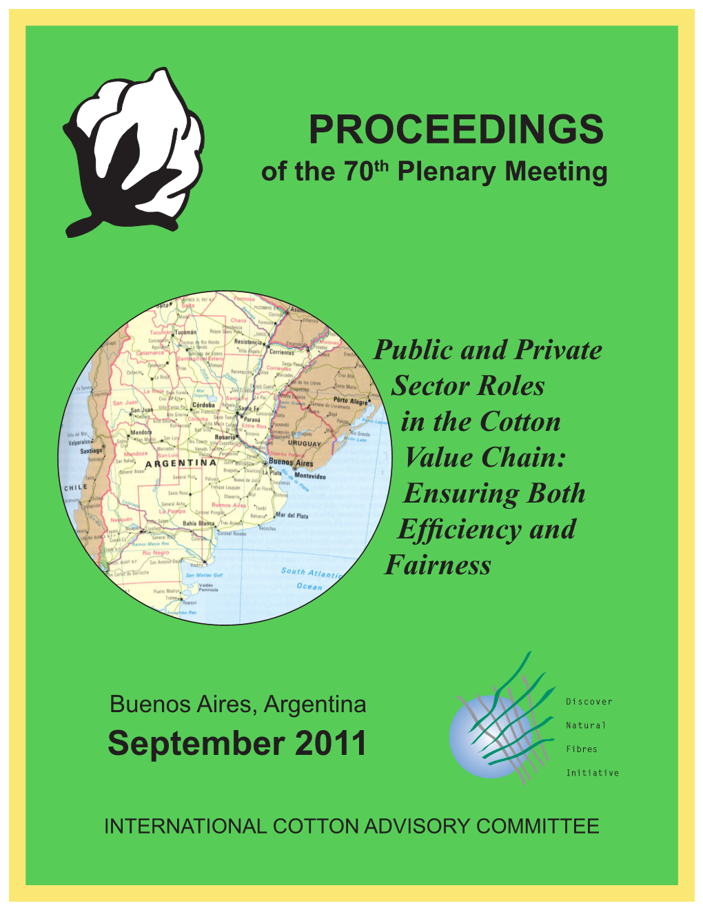 PROCEEDINGS of the 70Th Plenary Meeting