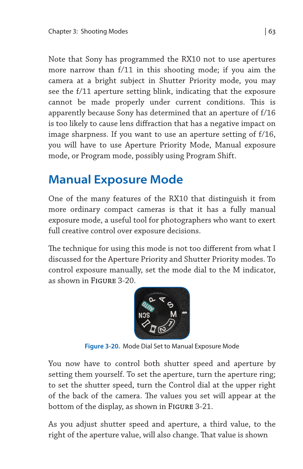 Manual Exposure Mode, Or Program Mode, Possibly Using Program Shift