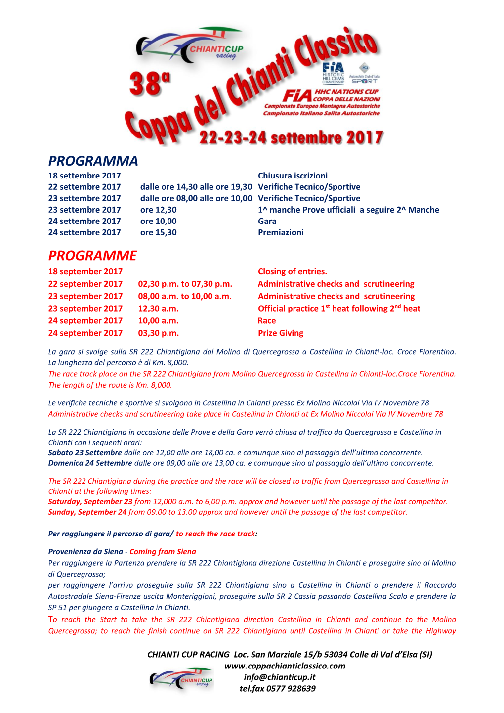 Il Programma