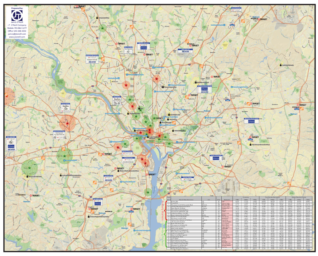 Map of DC Market.Ai