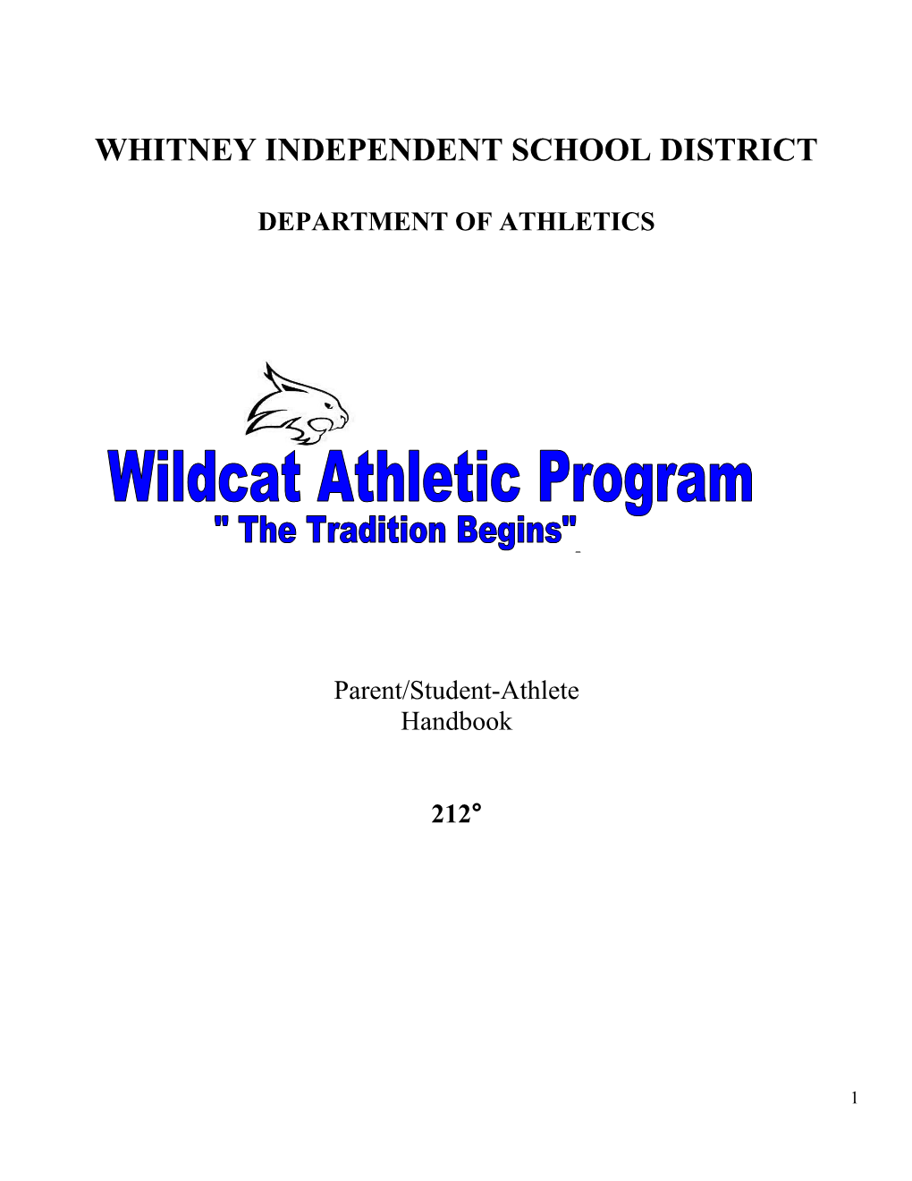 Whitney Independent School District s1