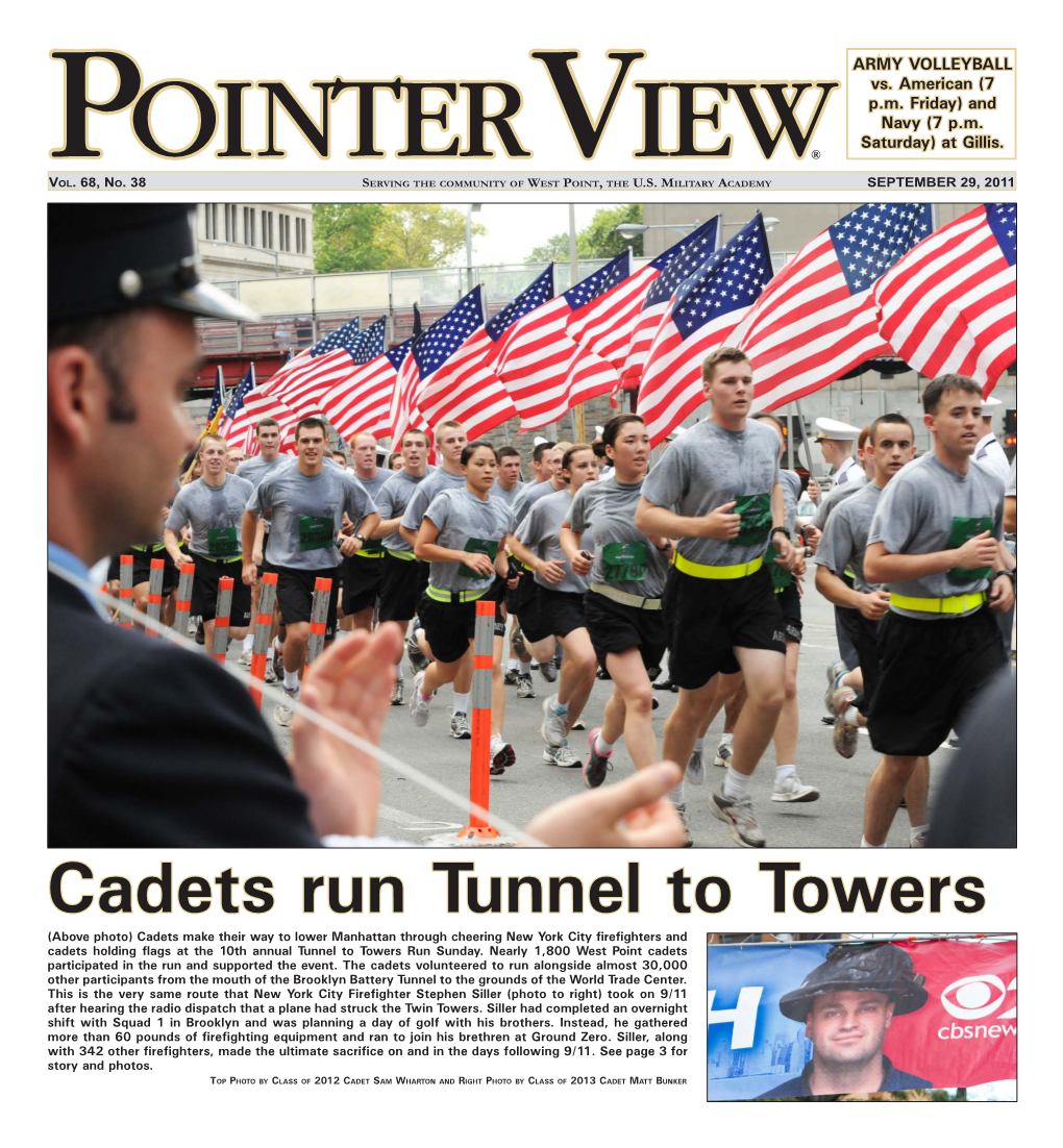 Cadets Run Tunnel to Towers