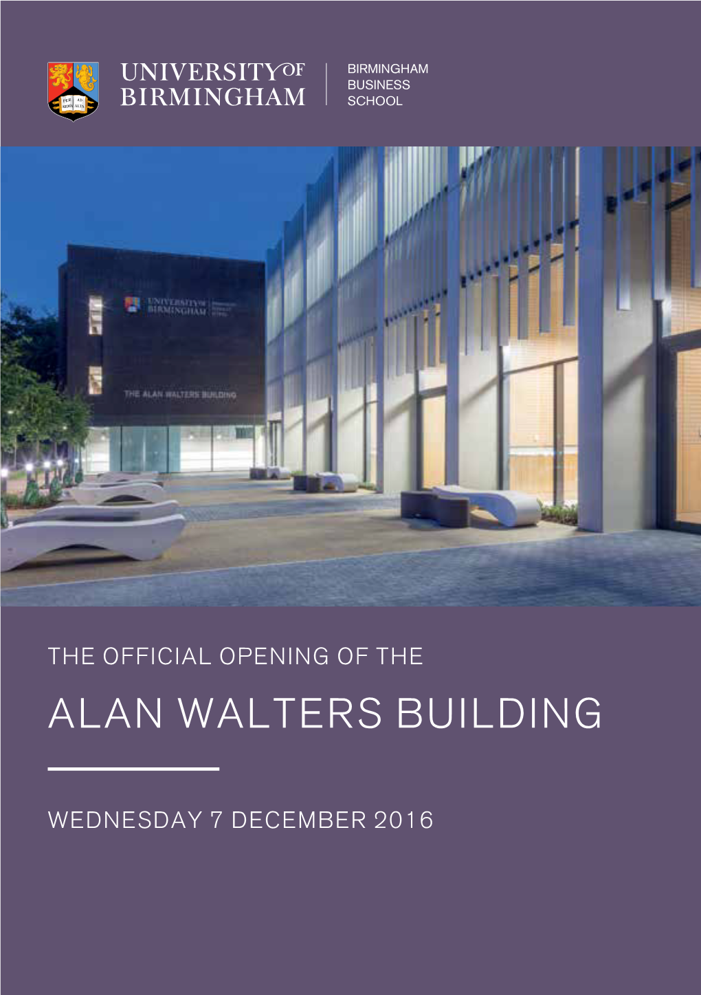 Alan Walters Building