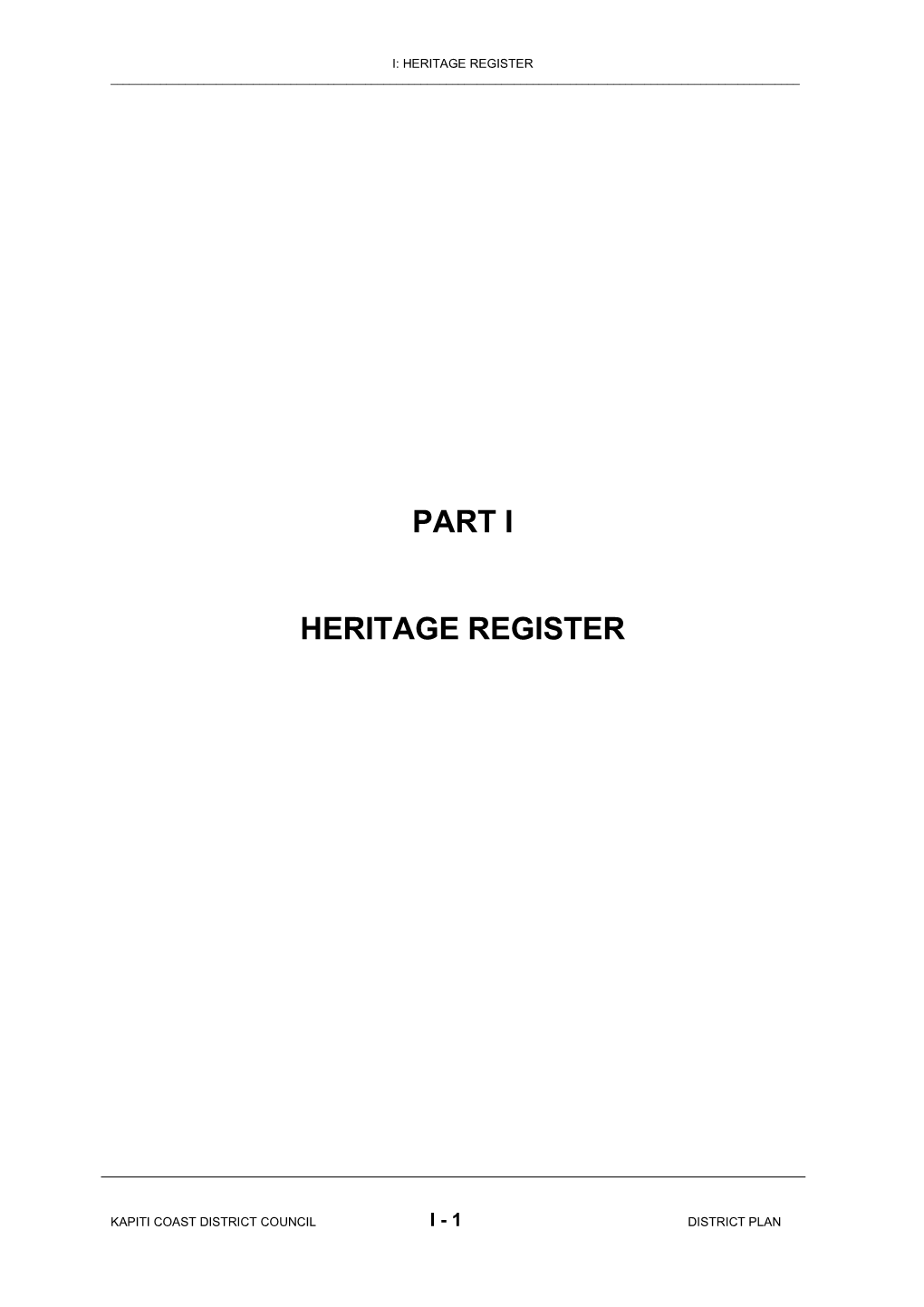 Part-I-Operative-District-Plan-Heritage-Register-288324- .Pdf