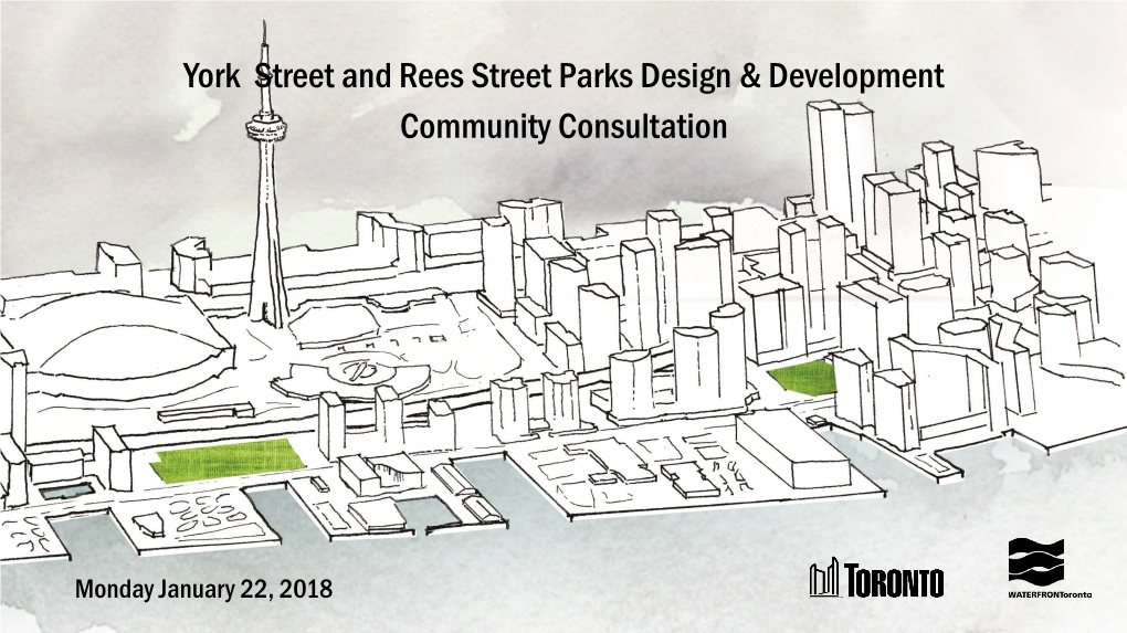 York Street and Rees Street Parks Design & Development Community