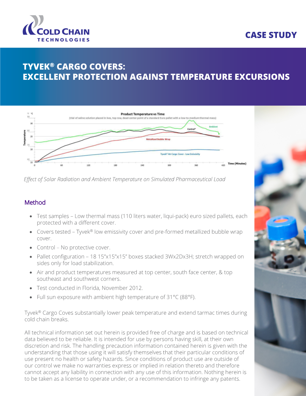 Case Study Tyvek® Cargo Covers: Excellent