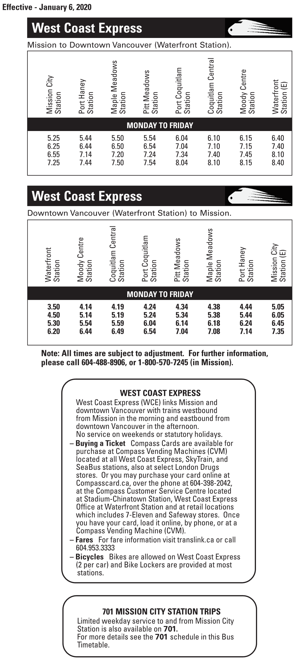 West Coast Express West Coast Express