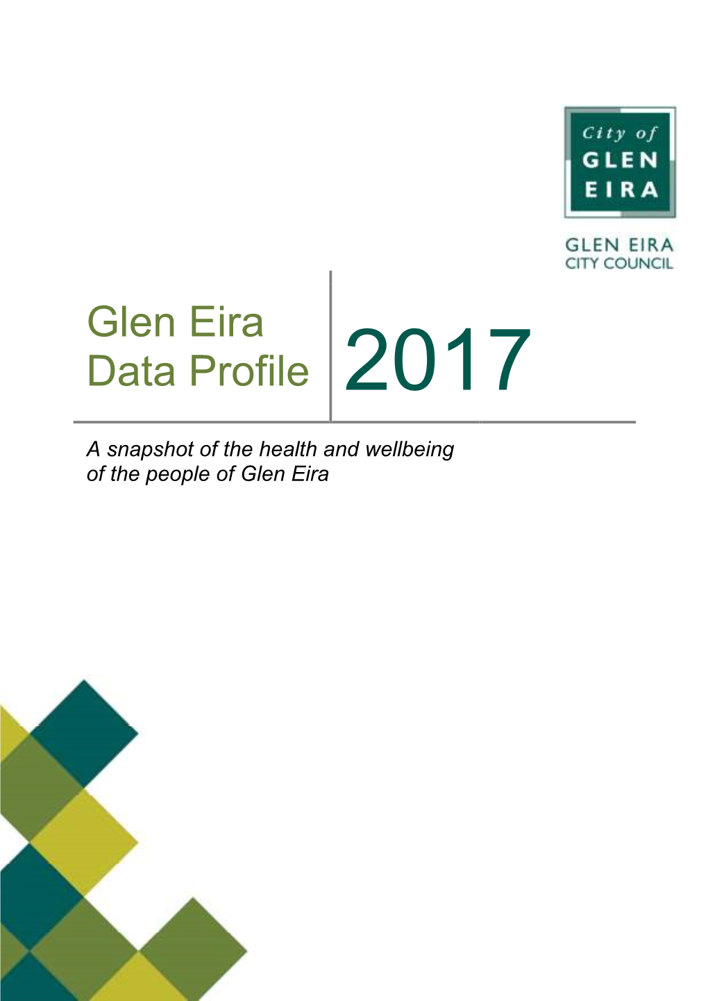Glen Eira Data Profile 2017