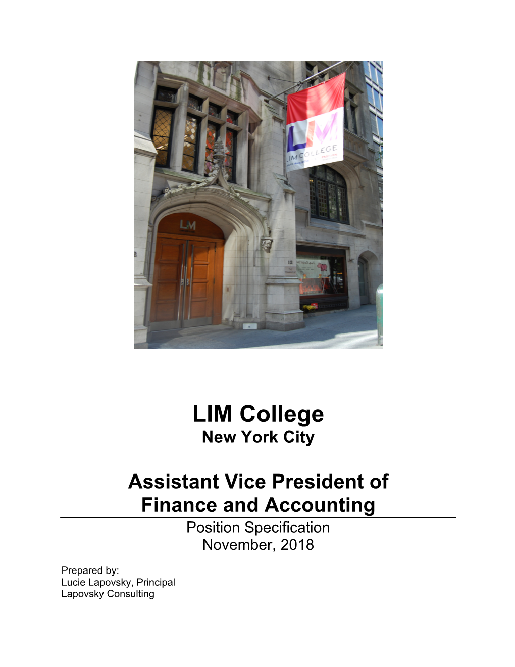 LIM College New York City
