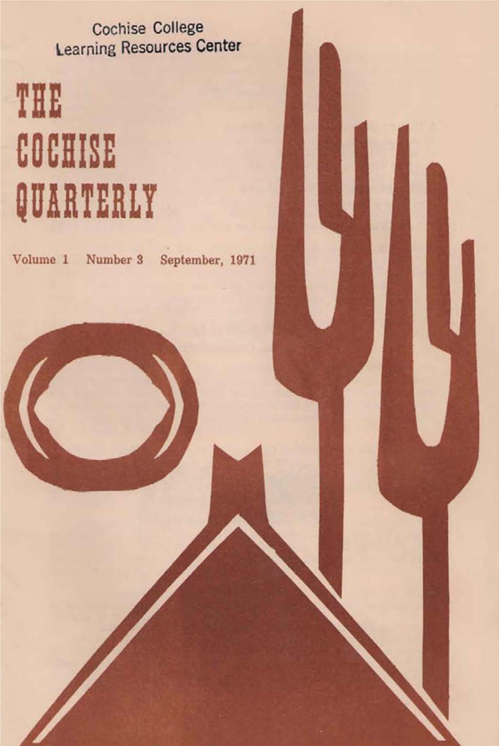 The Cochise Quarterly