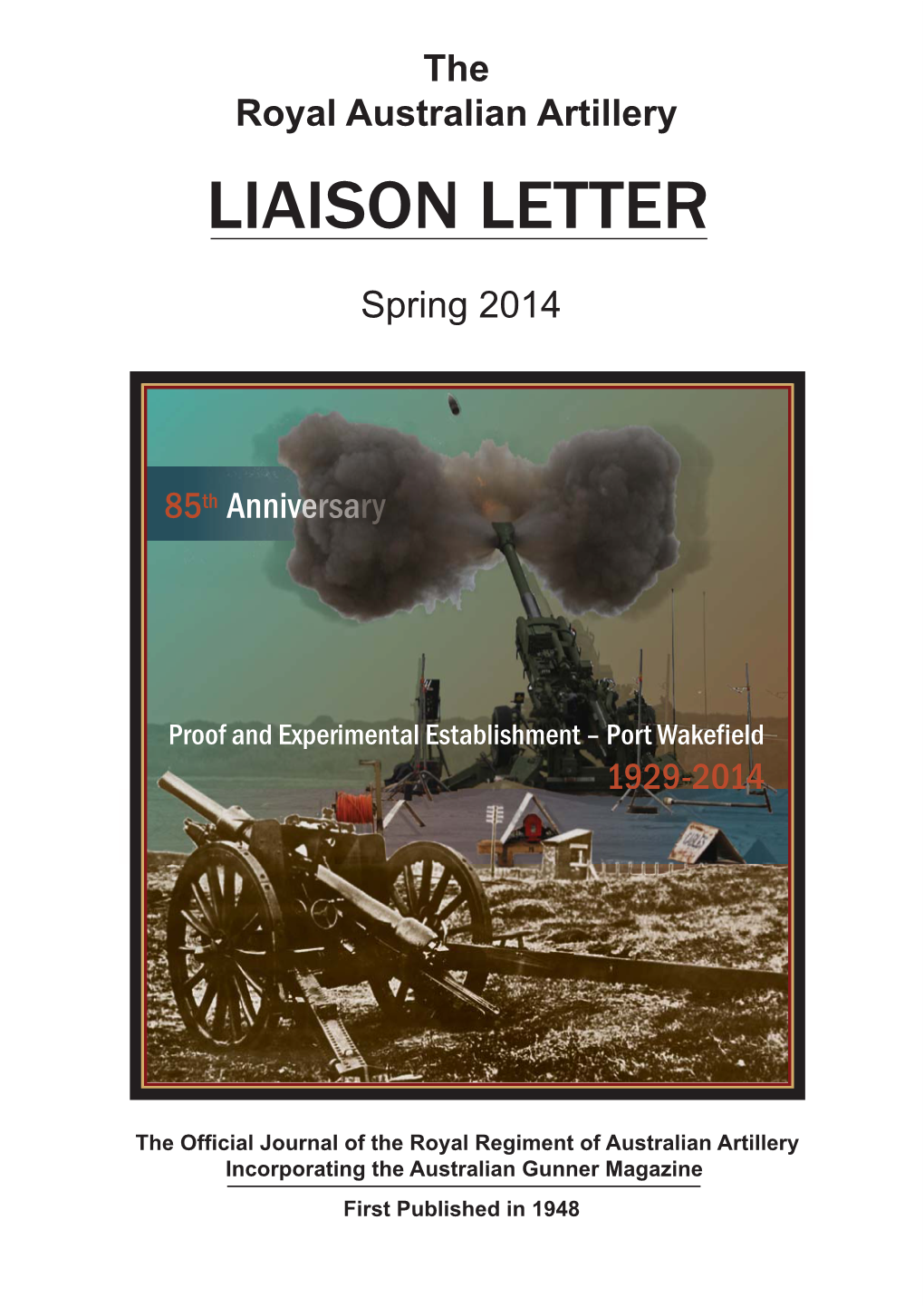 RAA Liaison Letter Spring 2014