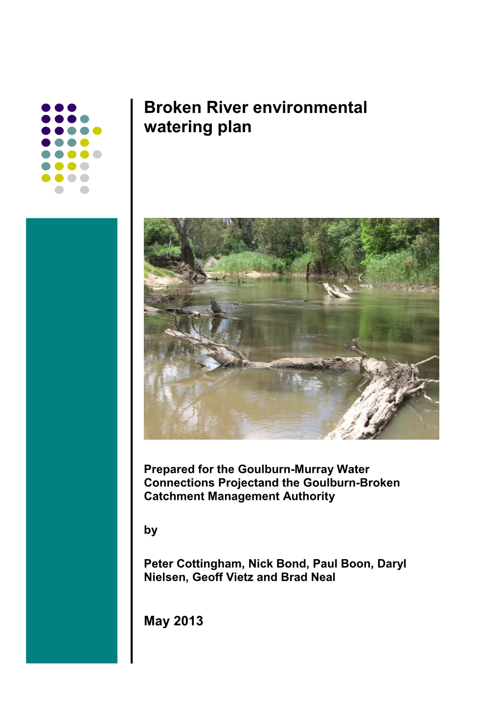 Broken River Environmental Watering Plan