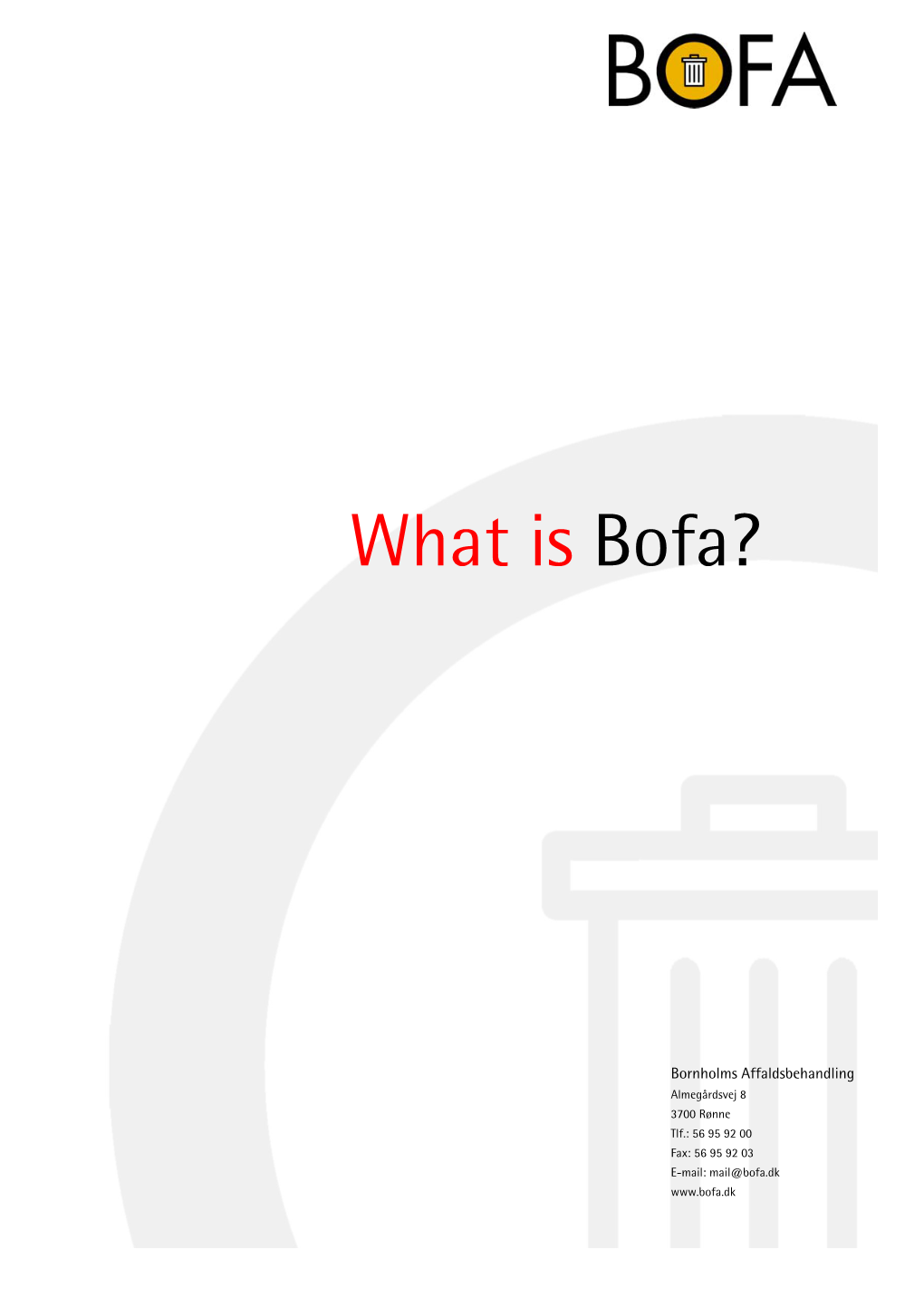What Is Bofa?