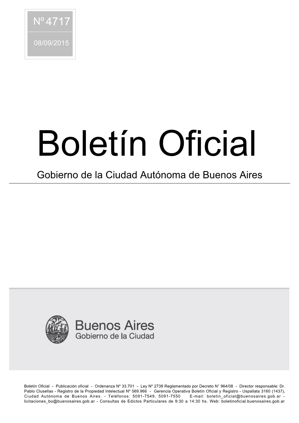 Gobierno De La Ciudad Autónoma De Buenos Aires Nº