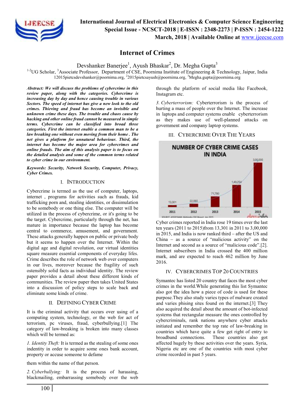 International Journal of Soft Computing and Engineering