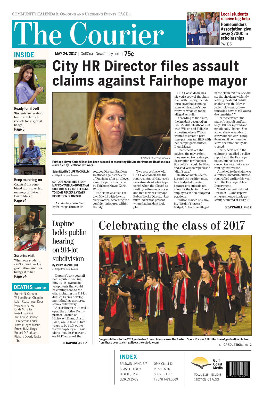 City HR Director Files Assault Claims Against Fairhope Mayor