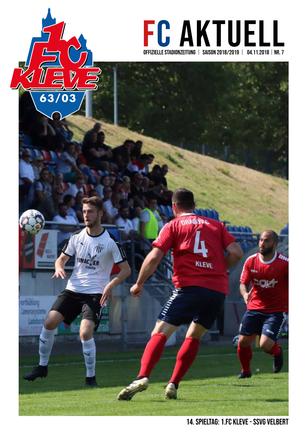 14. Spieltag: 1.FC Kleve - SSVG VELBERT the BALL IS BACK