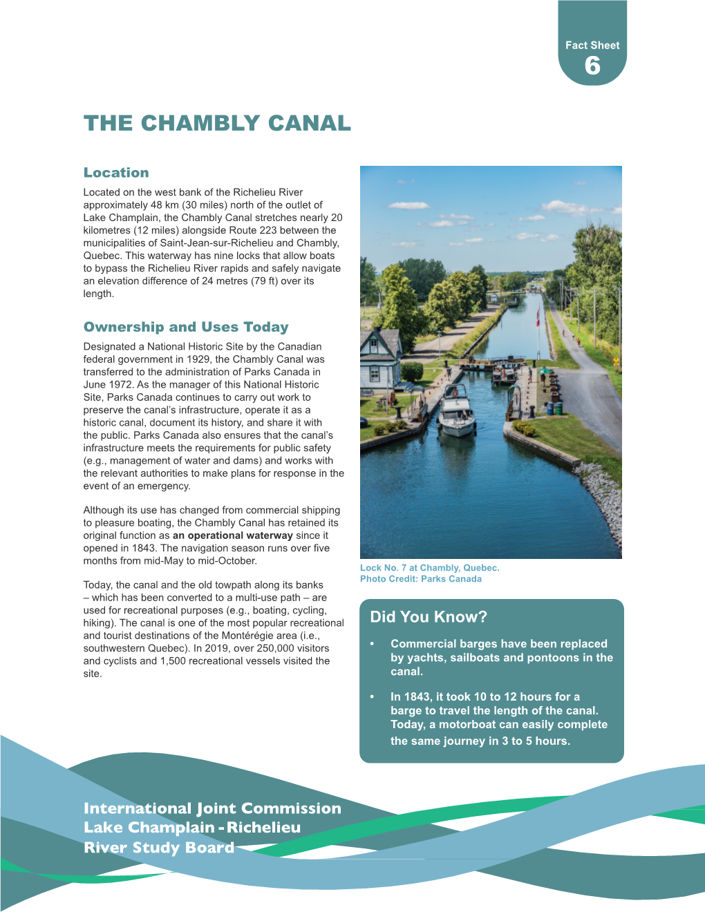 The Chambly Canal