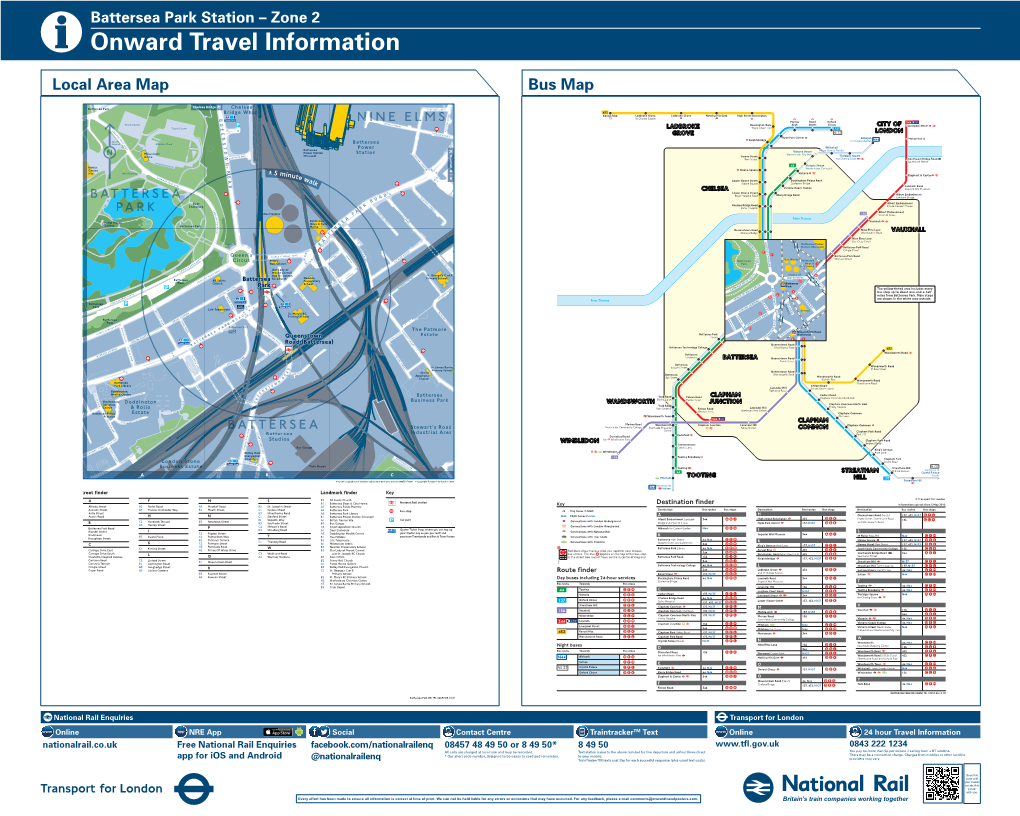 Buses from Battersea Park