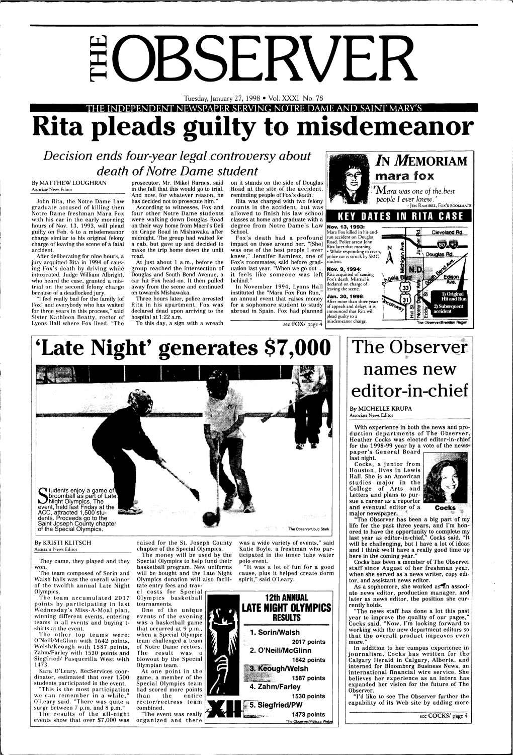 Rita Pleads Guilty to Idisdedieanor