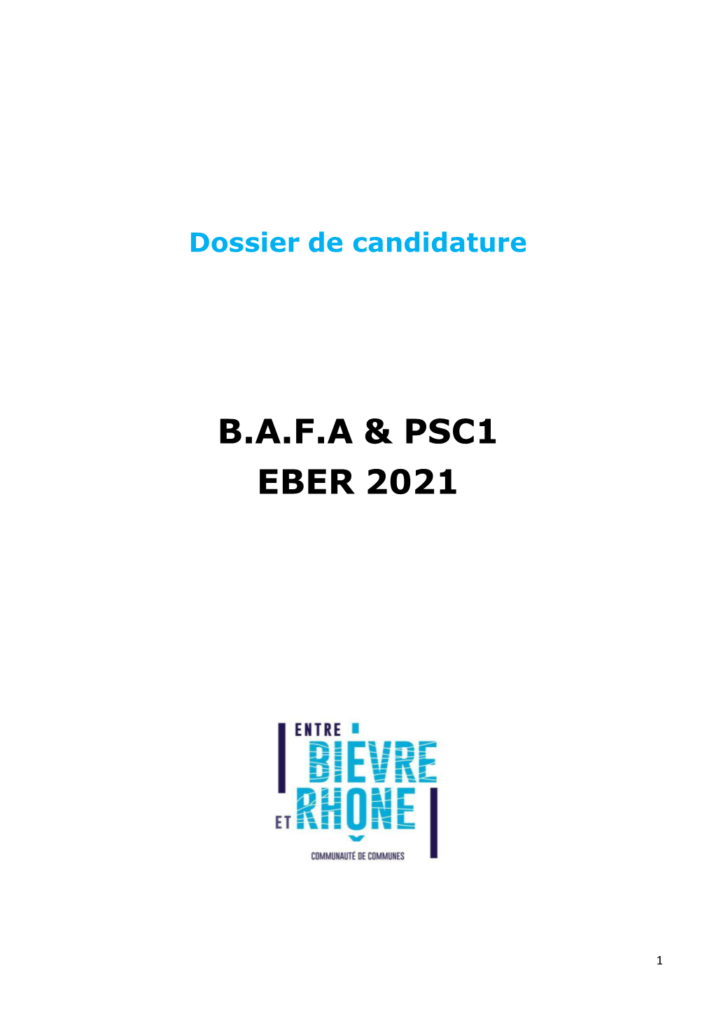 B.A.F.A & Psc1 Eber 2021