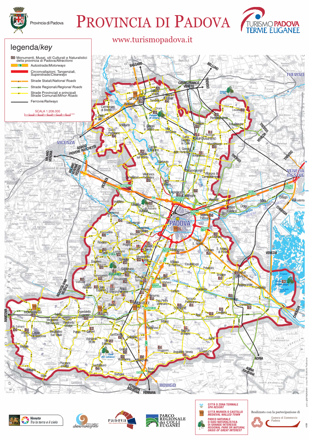 Provincia Di Padova PROVINCIA DI PADOVA Legenda/Key