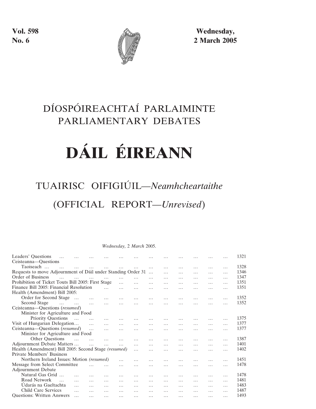 Da´Il E´Ireann