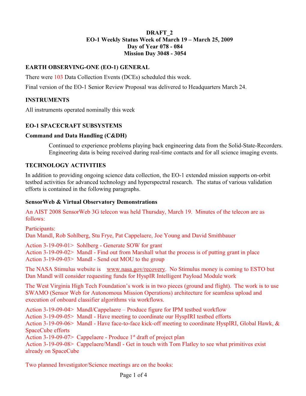 EO-1 Status Week of Jan 20-26, 2001 s20